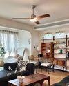 WOMO Mid Century Modern Ceiling Fan Lamp-WM5117 thumbnail
