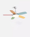 WOMO 5 Blade Scandi Ceiling Fan Lamp-WM5089 thumbnail