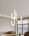 WOMO Pearl Brass Globe Chandelier-WM2102e thumbnail