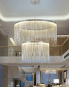 WOMO Tiered Fringe Chandelier-WM2062c thumbnail