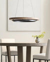 WOMO Circular Led Wood Chandelier-WM2492 thumbnail