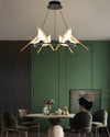 WOMO Gold Bird Round Chandelier-WM2512d thumbnail