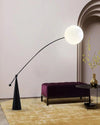 WOMO Glass Globe Cantilever Floor Lamp-WM7129 thumbnail