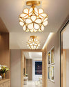 WOMO Tiffany Floral Ceiling Light-WM1128 thumbnail