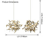 WOMO Argent/Gold Cloud Multi Pendant Chandelier-WM2042 thumbnail