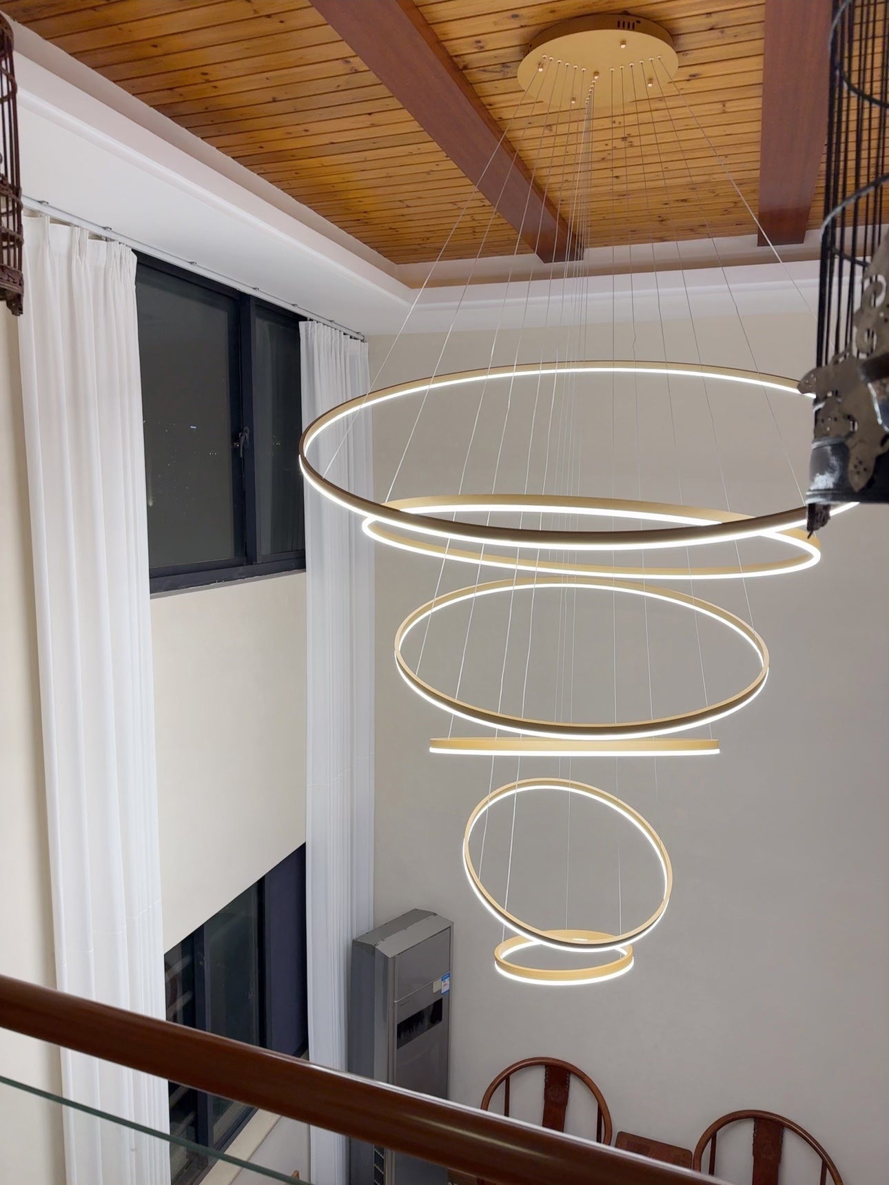 WOMO Tiered Ring LED Chandelier - WM2159