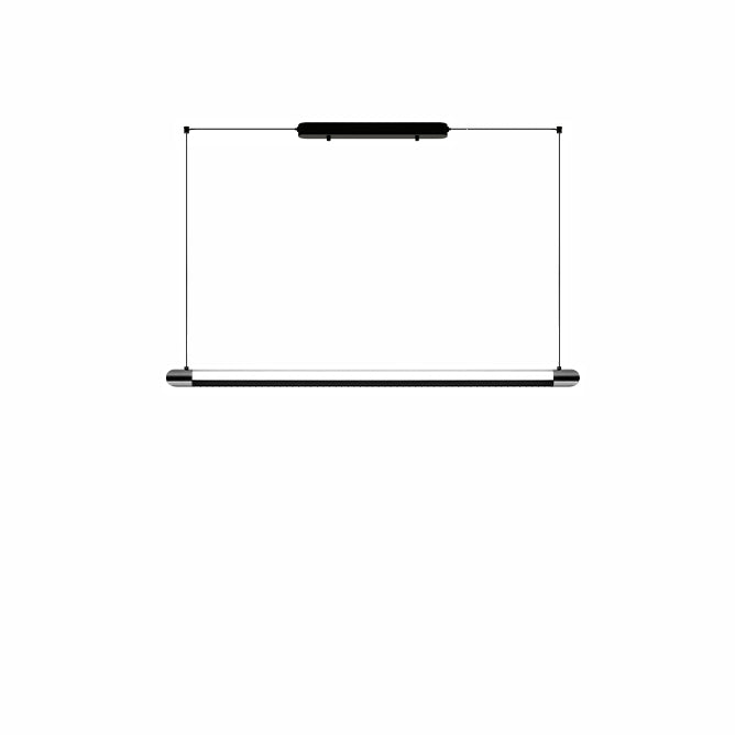 WOMO Black Linear Pendant Light - WM3225
