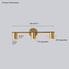 WOMO 3-Light Vanity Bathroom Sconce for Mirror-WM6039 thumbnail