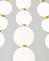 WOMO Pearl Brass Globe Chandelier-WM2102e thumbnail