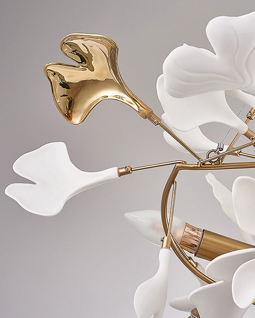 WOMO Gingko Ceramic Chandelier-WM2411