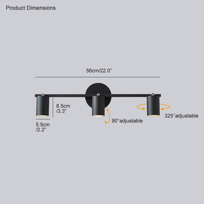 WOMO 3-Light Vanity Bathroom Sconce for Mirror-WM6039