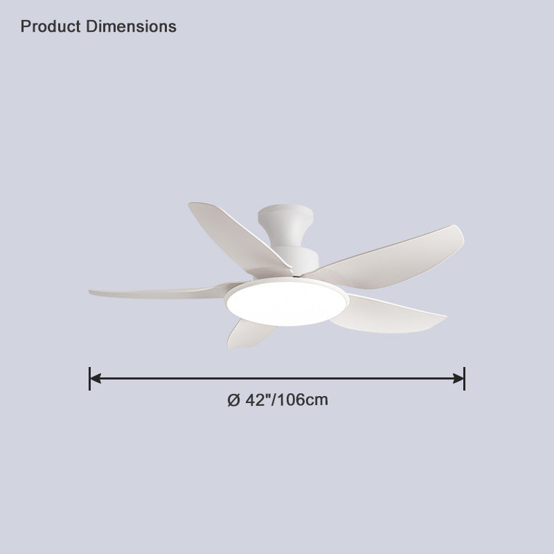 WOMO 42 Low Profile Ceiling Fan Lamp-WM5020