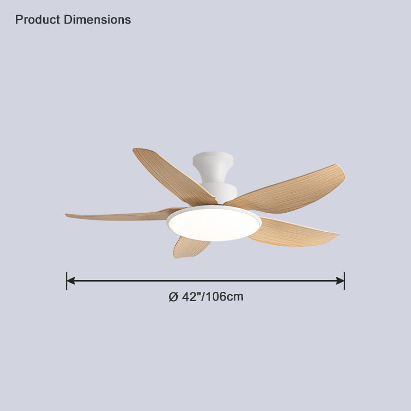 WOMO 42 Low Profile Ceiling Fan Lamp-WM5020