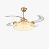 WOMO Crystal Retractable Ceiling Fan Chandelier-WM5036 thumbnail