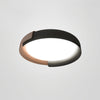 WOMO Walnut Grain Round Ceiling Light-WM1018 thumbnail