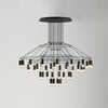 WOMO Wire Tiered Sculptural Chandelier-WM2066 thumbnail