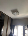WOMO Square Crystal Flush Mount Ceiling Light-WM1130 thumbnail