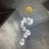 WOMO Rock Crystal Rain Chandelier-WM2189 thumbnail