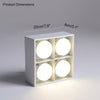WOMO Square Flush Mount Ceiling Light-WM1023 thumbnail