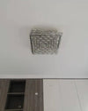 WOMO Square Crystal Flush Mount Ceiling Light-WM1130 thumbnail