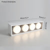 WOMO Square Flush Mount Ceiling Light-WM1023 thumbnail