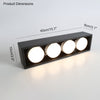 WOMO Square Flush Mount Ceiling Light-WM1023 thumbnail