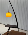 WOMO Hanging Wood Floor Lamp with Table-WM7130 thumbnail