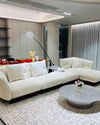 WOMO Glass Globe Cantilever Floor Lamp-WM7129 thumbnail