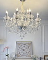 WOMO Victorian Crystal Prism Chandelier-WM2340 thumbnail