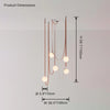 WOMO Globe Leather Chandelier-WM2311 thumbnail