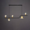 WOMO Linear Glass Globe Chandelier-WM2257 thumbnail
