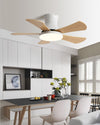WOMO Scandi Low Profile Ceiling Fan Lamp-WM5086 thumbnail