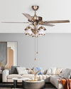 WOMO 52 Vintage Ceiling Fan Chandelier-WM5031 thumbnail