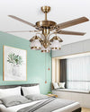 WOMO 52 Vintage Ceiling Fan Chandelier-WM5031 thumbnail