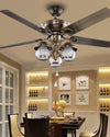 WOMO 52 Vintage Ceiling Fan Chandelier-WM5031 thumbnail