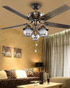 WOMO 52 Vintage Ceiling Fan Chandelier-WM5031 thumbnail