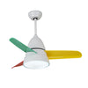 WOMO 3 Blade Tapered Ceiling Fan Lamp-WM5099 thumbnail