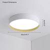WOMO Oak Grain Round Ceiling Light-WM1017 thumbnail