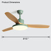 WOMO 3 Blade Ceiling Fan Lamp-WM5127 thumbnail