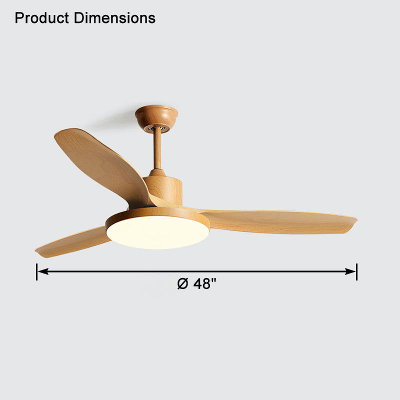 WOMO 3 Blade Ceiling Fan Lamp-WM5127