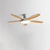 WOMO Scandi Large Flush Mount Ceiling Fan Lamp-WM5130 thumbnail