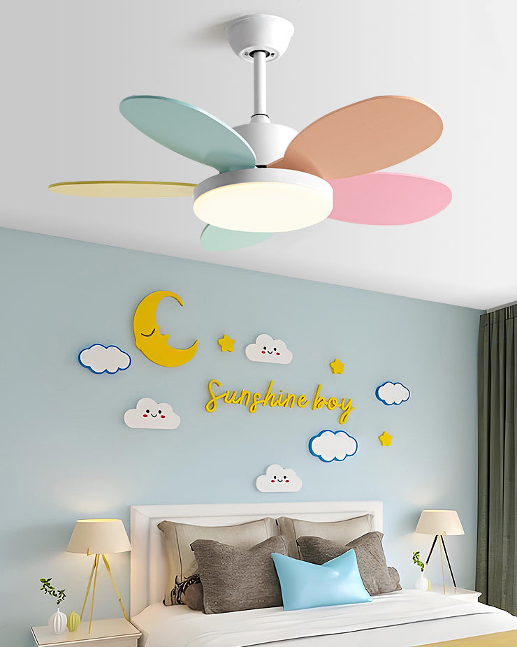 WOMO 36 Inch Children Ceiling Fan Lamp - WM5187