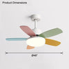 WOMO 5 Blade Scandi Ceiling Fan Lamp-WM5089 thumbnail