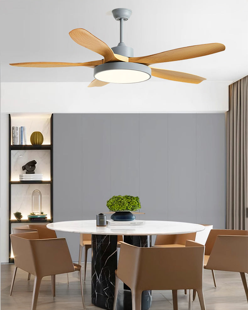 WOMO 5 Blade Ceiling Fan Lamp - WM5245b