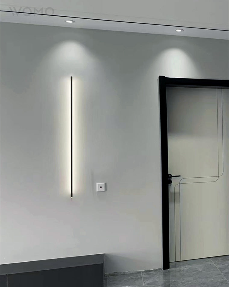 WOMO Long Linear Stairwell Wall Sconce-WM6018