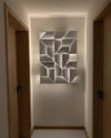 WOMO Rectangular Sculptural Art Wall Sconce-WM6020 thumbnail