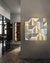 WOMO Rectangular Sculptural Art Wall Sconce-WM6020 thumbnail