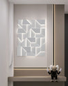 WOMO Rectangular Sculptural Art Wall Sconce-WM6020 thumbnail
