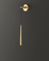 WOMO Dimmable Hanging Cone Brass Wall Sconce-WM6093 thumbnail