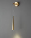 WOMO Dimmable Hanging Cone Brass Wall Sconce-WM6093 thumbnail